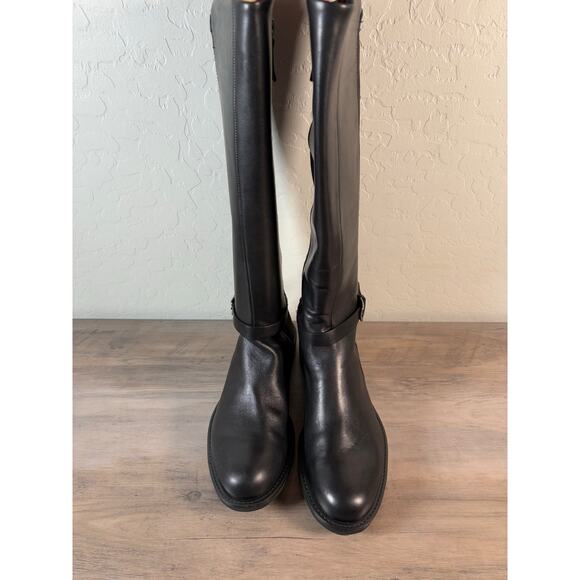 New! ECCO SARTORELLE 25 Women's High-cut Buckled Leather Boots 8-8.5US/39EU/UK6 - Picture 3 of 7